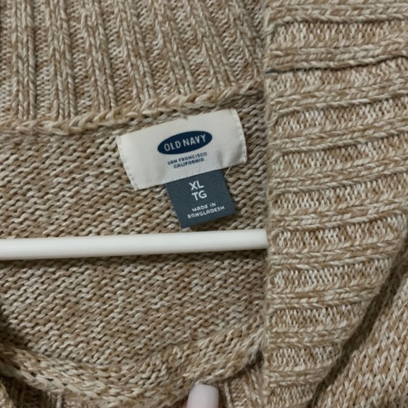 beige mock-neck from old navy. perfect condition. - Picture 2 of 2